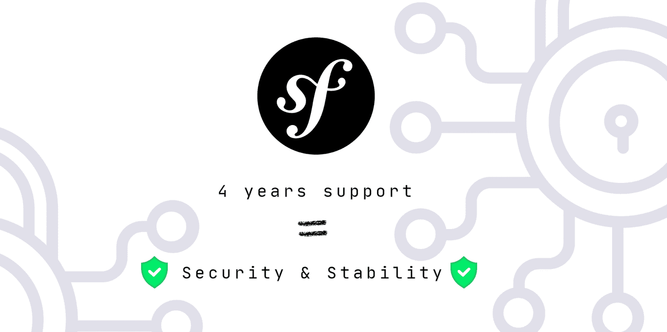 Symfony 4 years of support