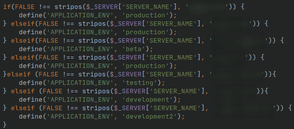 Database configuration 1